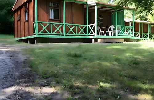 Bretagne-d'Armagnac Casa | Chalet 'Campitel 4 Personnes 92' con terraza privada, jardín privado y Wi-Fi