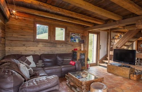 Bisanne 1500 Chalet De Esquí | Chalet 'Chalet D'alpage Les Pachons' con vistas a la montaña, terraza privada y Wi-Fi