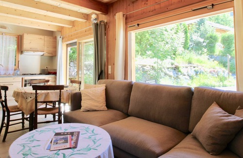 Forville Chalet De Esquí | Chalet "Charmant Petit Individuel" con terraza privada y Wi-Fi