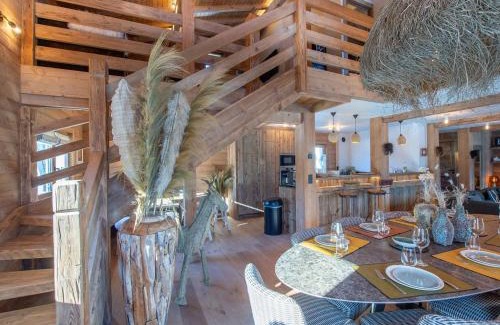 Demi-Quartier Chalet De Esquí | Chalet Chic Rénové à Proximité des Pistes – 5 Chambres pour 11 Personnes - FR-1-569-36