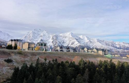 Loudervielle Chalet De Esquí | Chalet cosy 6 pers Peyragudes, navette ski, animaux ok, cheminée, barbecue - FR-1-695-62