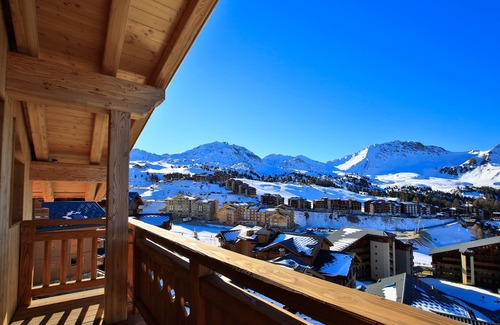 Plagne Soleil Apartamento | Chalet Crocus Blanc - Lujoso apartamento en chalet en La Plagne