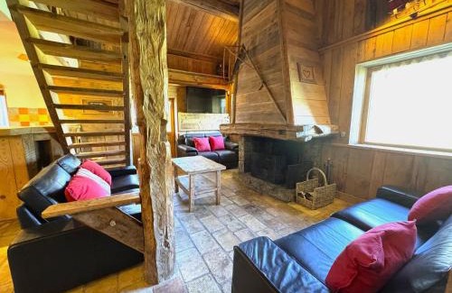 Reberty Chalet De Esquí | Chalet de charme 14 pers. au pied des pistes avec parking, sauna et wifi - FR-1-452-108