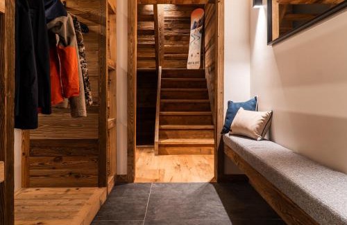 Montalbert Chalet De Esquí | Chalet de luxe à La Plagne avec SPA, accès direct aux pistes - FR-1-755-23