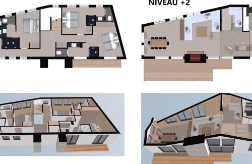 Val-d'Isere Chalet De Esquí | Chalet de luxe avec piscine et hammam à Val-d'Isère, 10 personnes à proximité du centre-ville - FR-1-694-95