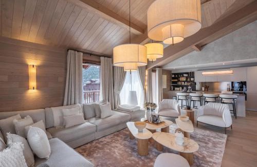 Courchevel Chalet De Esquí | Chalet de Luxe avec Sauna et Jacuzzi, Proche Pistes et Centre de Courchevel - FR-1-563-142