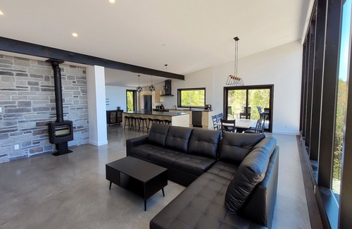 L'Anse-Saint-Jean Casa | Chalet du Domaine St Fiacre , Vue Fjord du Saguenay , Spas