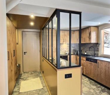 Val-d'Isere Apartamento | Chalet Du Jardin Alpin Ii - Charmant 3 pièces pour 4 à 5 personnes, situé à Val d'Isère dans le quartier La Legettaz au pied des pistes MAE-2794