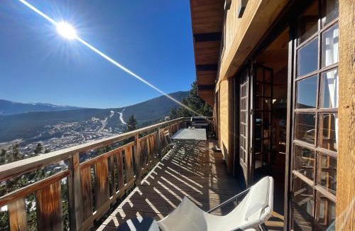 Les Angles Chalet De Esquí | Chalet en cascade Les Angles vue Panoramique