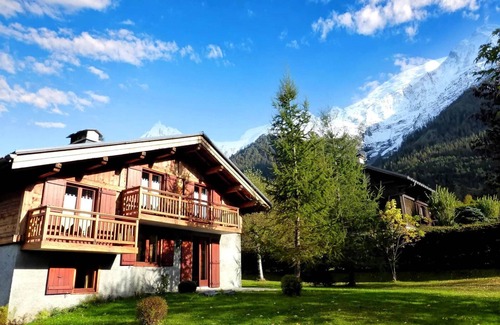 Les Houches Chalet De Esquí | Chalet para 8 personas con jardín, cerca del centro y remontes en Les Houches