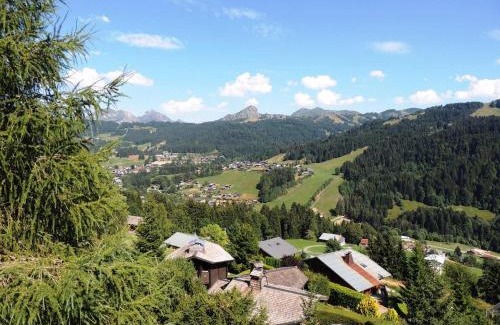 Les Gets Chalet De Esquí | Chalet familial aux Gets avec cheminée et terrasse panoramique - FR-1-598-15