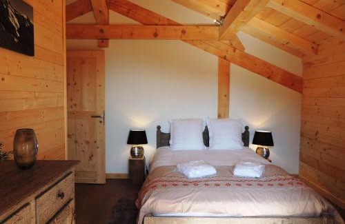 Les Gets Chalet De Esquí | Chalet familial aux Gets avec cheminée et terrasse panoramique - FR-1-598-15