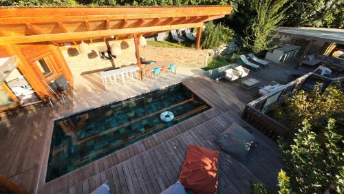 Briancon Chalet De Esquí | Chalet FLOCON Serre Chevalier cinéma sauna jaccuzi, piscine été