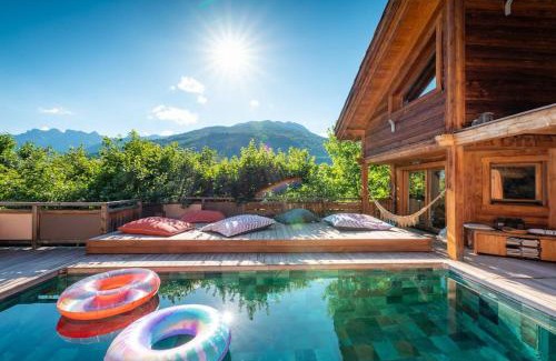Briancon Chalet De Esquí | Chalet FLOCON Serre Chevalier cinéma sauna jaccuzi, piscine été