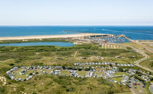 IJmuiden Chalet De Esquí | Chalet Formentera in de duinen van IJmuiden aan Zee