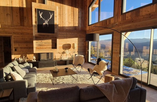 Les Angles Chalet De Esquí | Chalet 'G2' con vistas al lago, terraza privada y Wi-Fi