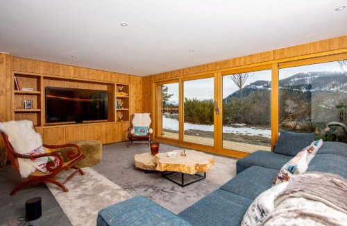 Saint-Etienne-de-Tinee Casa | Chalet Gemme - Magnifique chalet piscine sauna