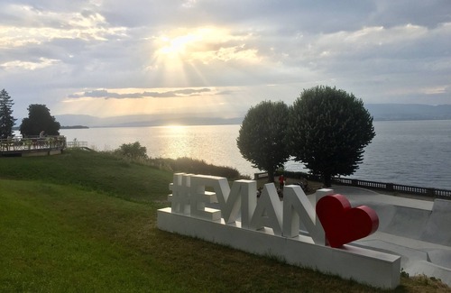 Evian-les-Bains Chalet De Esquí | Chalet Grand Terrace Vista lago en Evian