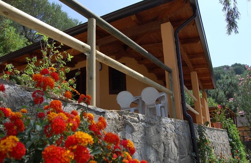 Marina di Pisciotta Casa | Chalet en Cilento con piscina y vistas