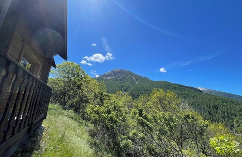 Colmars Chalet De Esquí | Cottage en un hermoso pueblo antiguo de las más bellas caminatas