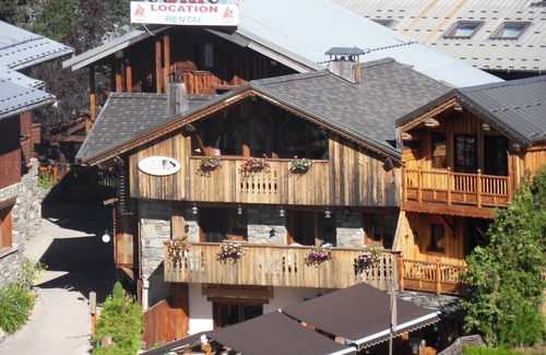 Montchavin Chalet De Esquí | Chalet en el centro de Montchavin-La Plagne con orientación sur, laderas y montañas