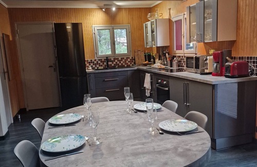 Maubuisson Chalet De Esquí | Chalet de 80m2 con JACUZZI PRIVADO, TERRAZA COMPLETA SUR 40m2,
