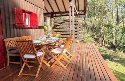 Maubuisson Chalet De Esquí | Chalet de 80m2 con JACUZZI PRIVADO, TERRAZA COMPLETA SUR 40m2,