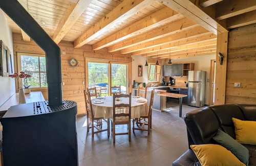Cornimont Cabaña | Chalet en el corazón de los Vosgos con sauna, terraza y WIFI