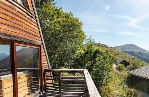 Viel-Alpe Chalet De Esquí | Chalet intimiste à Huez avec terrasse et WiFi - FR-1-645-14