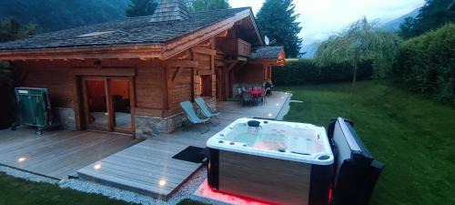 Les Bossons Chalet De Esquí | Chalet KIDOU, Grand Confort, nouveau SPA extérieur