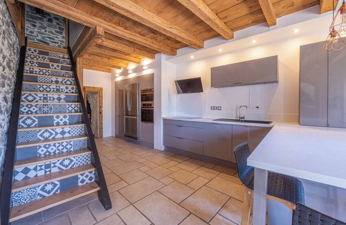 Huez-en-Oisans Chalet De Esquí | Chalet l'Oisans Bleu Huez Village at the foot of the slopes