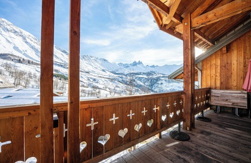 Albiez-Montrond Chalet De Esquí | Chalet 'La Ferme À Joson' con jardín privado, balcón y Wi-Fi