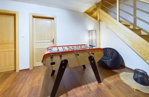 Xonrupt-Longemer Chalet De Esquí | Chalet La Perle Blanche - Spa, Baby-foot, Terrasse
