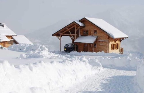 Villarembert Chalet De Esquí | Casa de montaña (madera / piedra) - LA TOUSSUIRE