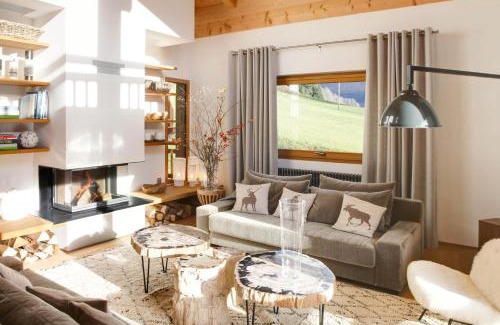 Le Grand-Bornand Chalet De Esquí | Chalet La Vigogne et Spa