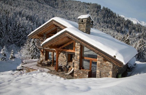 Les Allues Chalet De Esquí | Chalet Le Cairn - unique and magnificient ski-in ski-out Chalet !