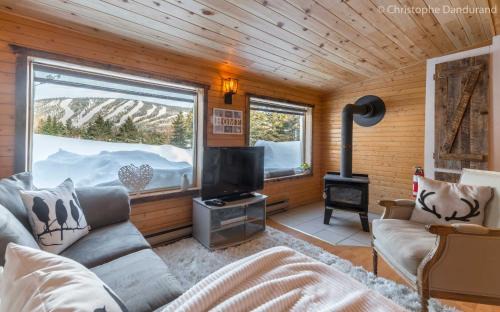 La Malbaie Chalet De Esquí | Chalet Le Pti Loup - Les Chalets Spa Canada