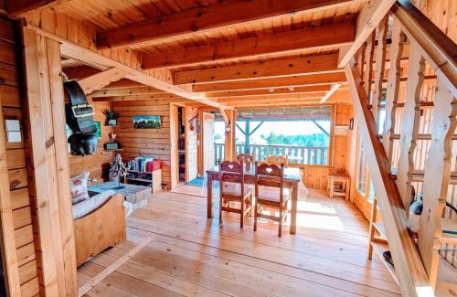 Pugny-Chatenod Chalet De Esquí | Chalet Les étoiles vue Mont Blanc