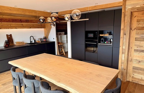 Viel-Alpe Chalet De Esquí | Chalet Luxe 12p, 180° view Sauna stove parking wifi