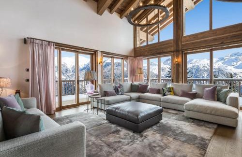 Courchevel Chalet De Esquí | Chalet luxe avec sauna, cheminée et services inclus à Courchevel 1650 - FR-1-563-89
