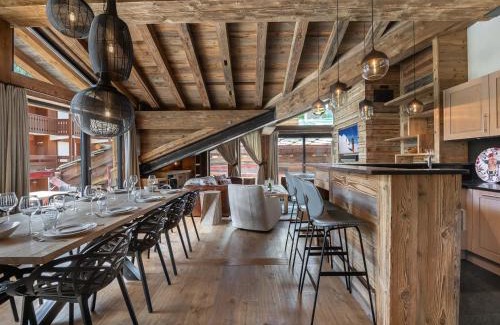 Val-d'Isere Chalet De Esquí | Chalet luxueux avec 5 chambres, hammam, cheminée et grande terrasse au cœur de Val d'Isère - FR-1-567-34