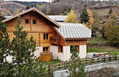 Saint-Chaffrey Chalet De Esquí | Chalet Mélèzor, contratar a 16 personas en Serre Chevalier 1350