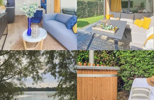 Heinkenszand Chalet De Esquí | Chalet met privé tuin & hottub Zeeland VP064