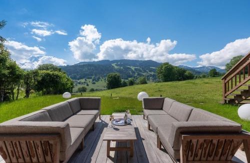 Combloux Chalet De Esquí | Chalet moderne avec piscine intérieure et hammam - FR-1-569-76