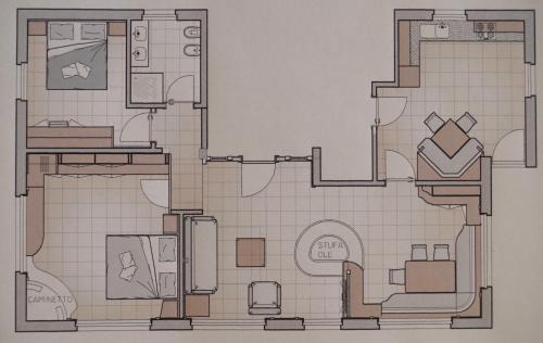 Pinzolo Apartamento | Chalet Mountain Plaza - Apt Garden