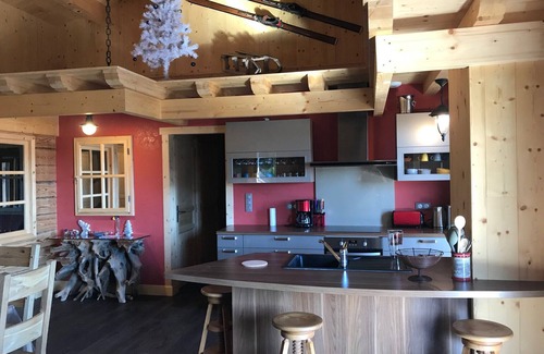 Laveissiere Apartamento | Chalet neuf, spa, sauna, terrasses Sud