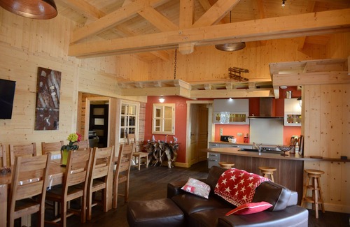 Laveissiere Apartamento | Chalet neuf, spa, sauna, terrasses Sud