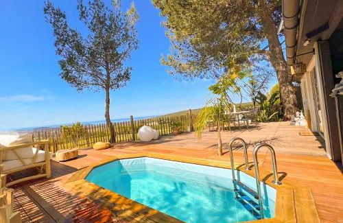 Le Castellet Otro | Chalet, Oasis et vue mer,proxi circuit Paul Ricard