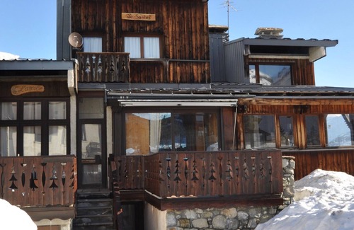 Val Claret Chalet De Esquí | Chalet reformado con vistas al lago Tignes + jacuzzi