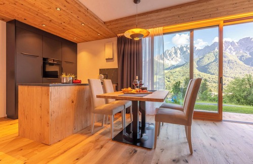Valle San Silvestro Chalet De Esquí | Chalet Panorama Himmelreichhof con vistas a la montaña, piscina compartida y Wi-Fi